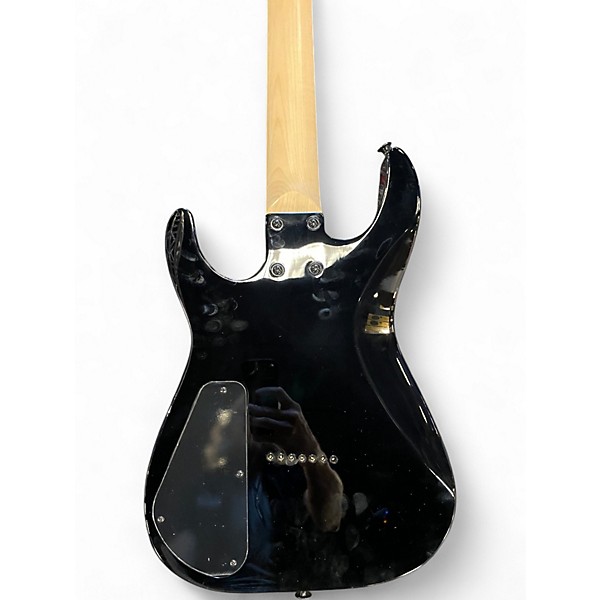 Used Jackson JS22-7 Dinky 7 String Black Solid Body Electric Guitar
