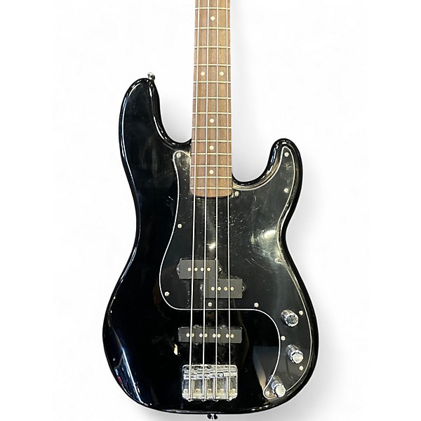 Used Squier AFFINITY PJ BASS BLACK Electric Bass Guitar