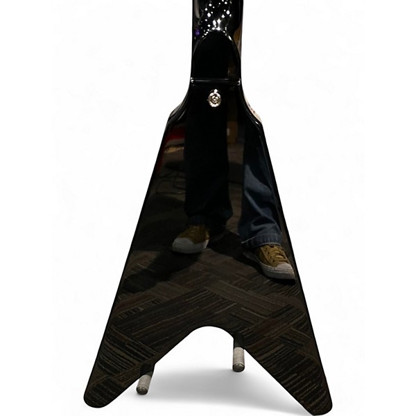 Used Epiphone JIMI HENDRIX LOVE DROPS EBONY Solid Body Electric Guitar