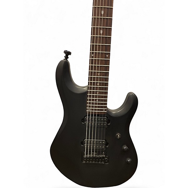 Used Sterling by Music Man JP70 John Petrucci Signature Matte Black Solid Body Electric Guitar