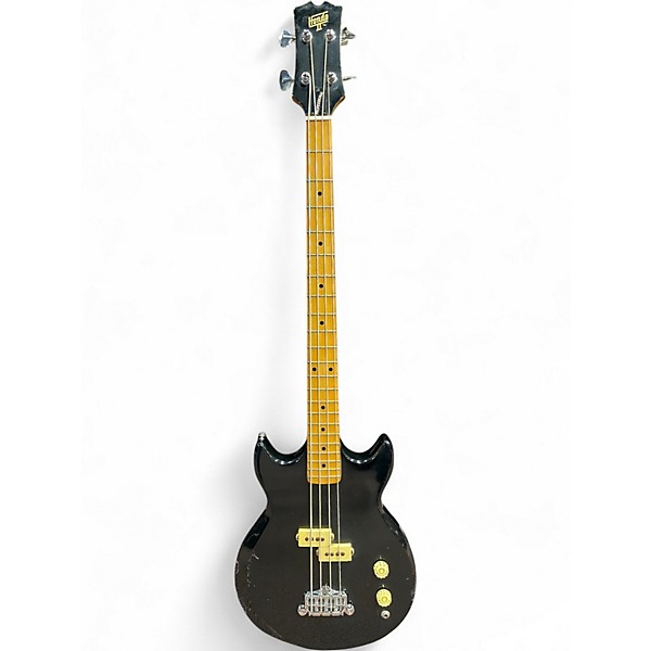 Used Hondo II PROFESSIONAL Black Electric Bass Guitar