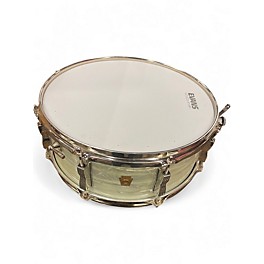 Vintage 1960s Ludwig 5.5X14 Classic Marine Pearl Drum