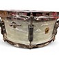 Vintage 1960s Ludwig 5.5X14 Classic Marine Pearl Drum