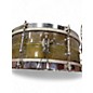 Vintage 1930s Ludwig 5X14 Pioneer Patina Brass Drum