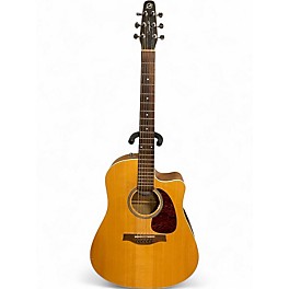 Used Seagull Entourage Rustic Cutaway Natural Acoustic Electric Guitar