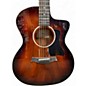 Used Taylor 224CEKDLX Shaded Edge Burst Acoustic Electric Guitar