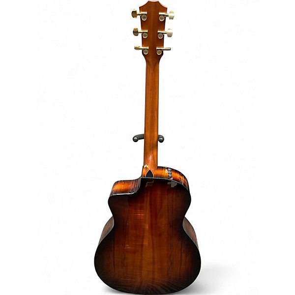 Used Taylor 224CEKDLX Shaded Edge Burst Acoustic Electric Guitar