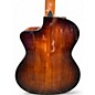 Used Taylor 224CEKDLX Shaded Edge Burst Acoustic Electric Guitar