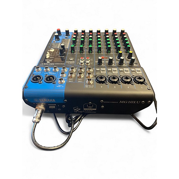 Used Yamaha MG10XU 10 Channel Mixer with Effects Unpowered Mixer