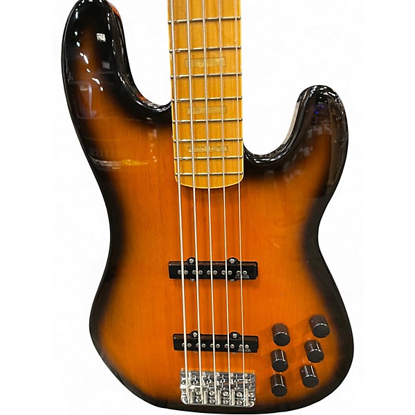 Used Markbass GV5 GLOXY VAL MP5 Tobacco Sunburst Electric Bass Guitar