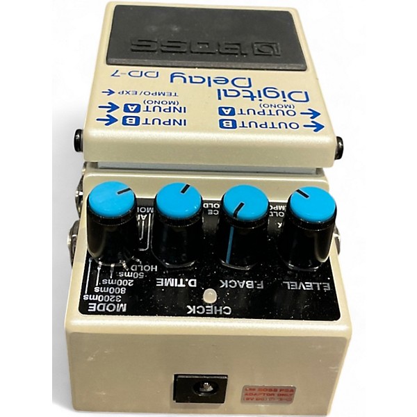 Used BOSS DD7 Digital Delay Effect Pedal