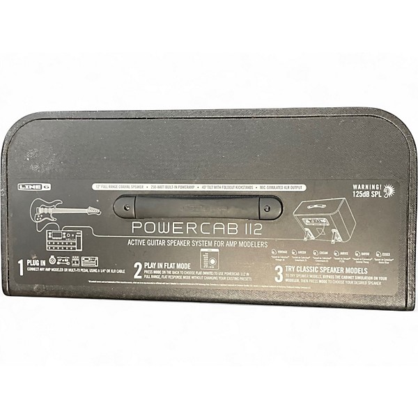 Used Line 6 POWERCAB 112 Guitar Cabinet