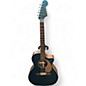 Used Fender Newporter Player OCEAN TEAL Acoustic Electric Guitar thumbnail