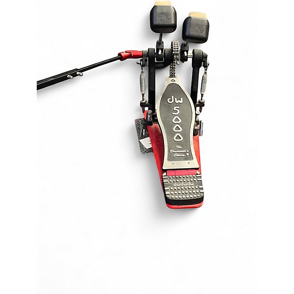 Used DW 5000 Series Double Double Bass Drum Pedal
