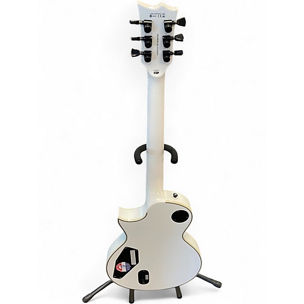 Used ESP LTD EC1001TCTM White Solid Body Electric Guitar