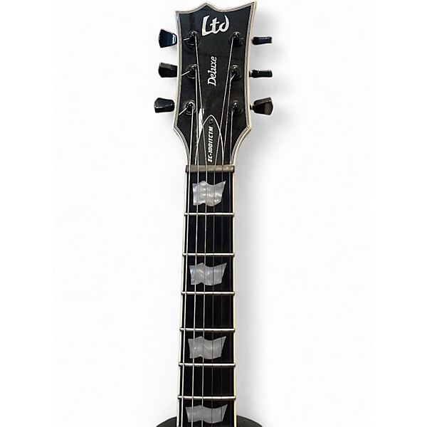 Used ESP LTD EC1001TCTM White Solid Body Electric Guitar