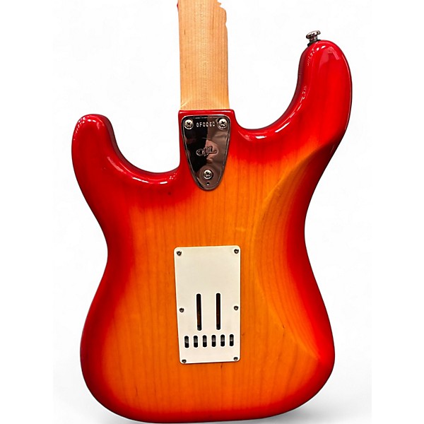 Used G&L LEGACY GEORGE FULLERTON SIGNATURE ASH Cherry Sunburst Solid Body Electric Guitar