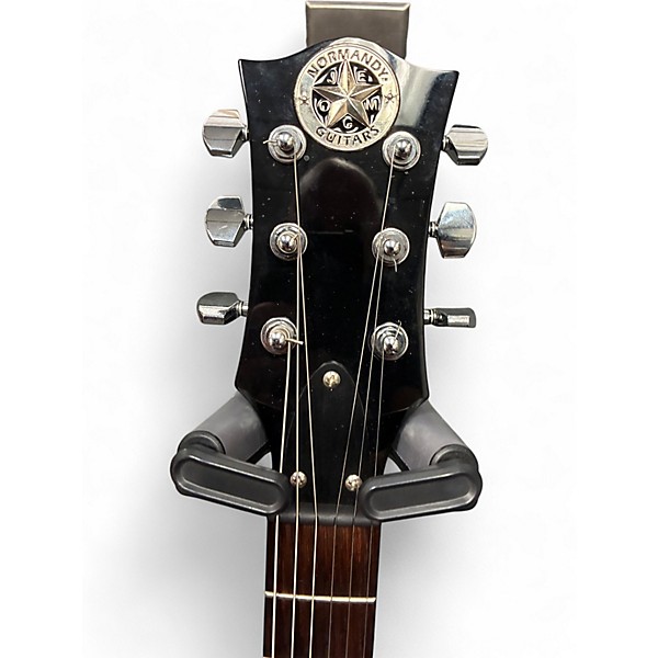 Used Normandy ALUMINUM ARCHTOP ANODIZED OBSIDIAN Hollow Body Electric Guitar