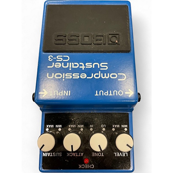 Used BOSS CS3 Compressor Sustainer Effect Pedal