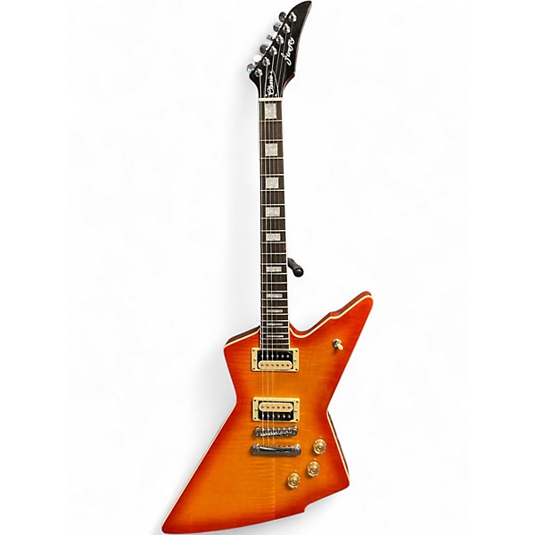 Used Firefly FFLX CLASSIC ORANGE SUNBURST Solid Body Electric Guitar