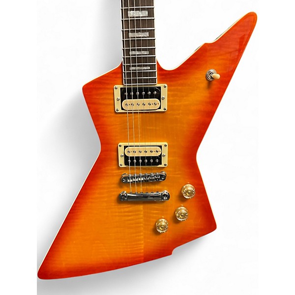 Used Firefly FFLX CLASSIC ORANGE SUNBURST Solid Body Electric Guitar