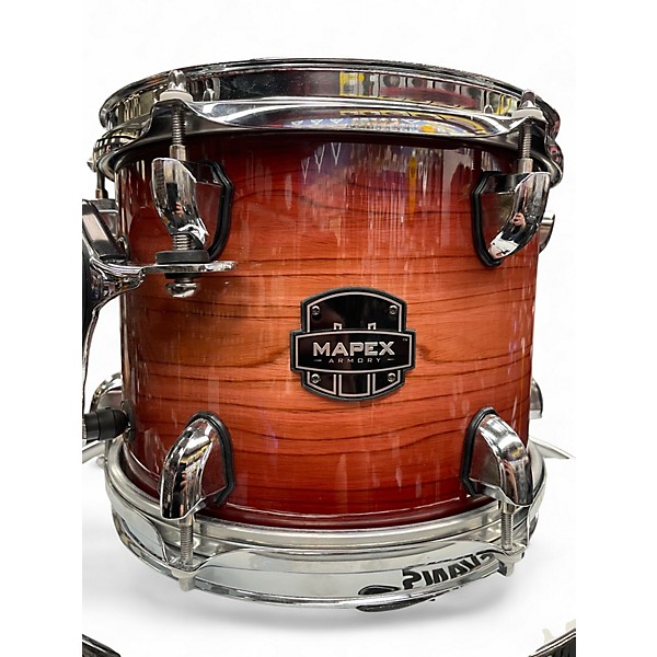 Used Mapex 6 Piece ARMORY Chestnut Burst Drum Kit