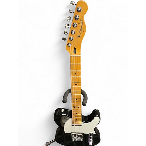 Used Fender Player Telecaster Black Solid Body Electric Guitar
