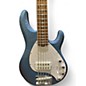 Used Sterling by Music Man Ray35 5 String BLUE SPARKLE Electric Bass Guitar thumbnail