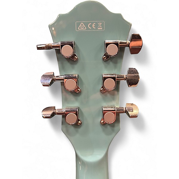 Used Ibanez AS63 Artcore Vibrante Mint Blue Hollow Body Electric Guitar