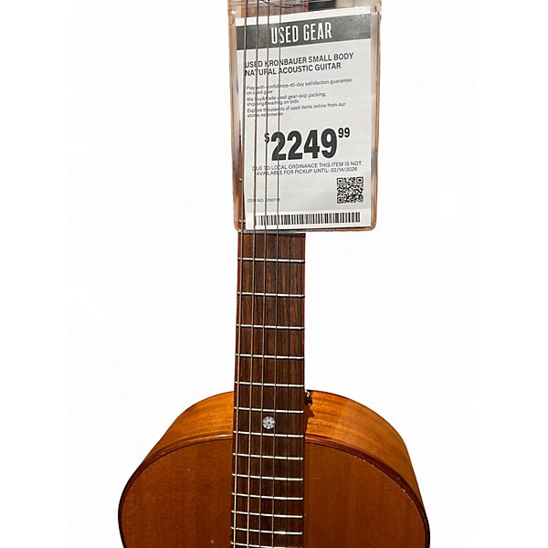 Used Kronbauer SMALL BODY Natural Acoustic Guitar