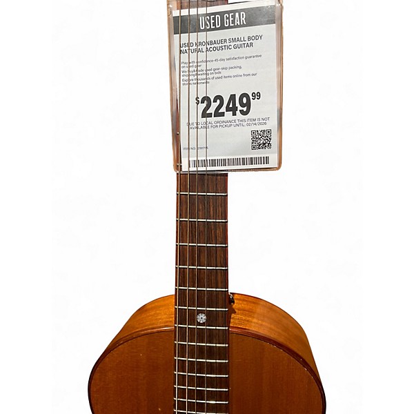 Used Kronbauer SMALL BODY Natural Acoustic Guitar