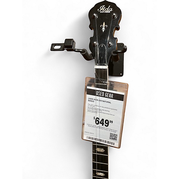 Used Aida 229 Natural Banjo