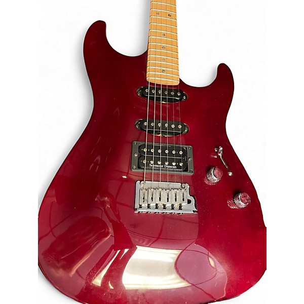 Used Fender Showmaster Dark Cherry Solid Body Electric Guitar