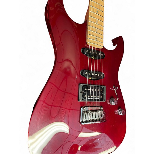 Used Fender Showmaster Dark Cherry Solid Body Electric Guitar