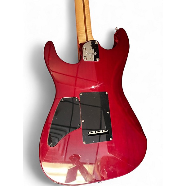 Used Fender Showmaster Dark Cherry Solid Body Electric Guitar