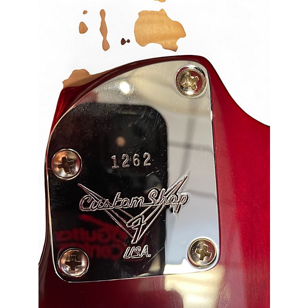 Used Fender Showmaster Dark Cherry Solid Body Electric Guitar