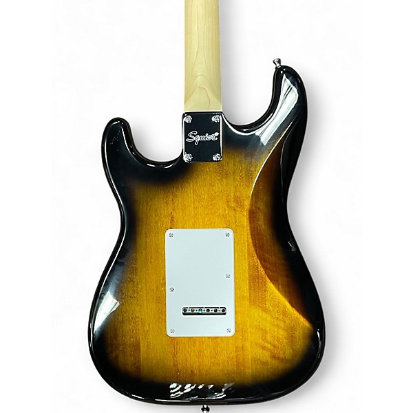 Used Squier Affinity Stratocaster Vintage Sunburst Solid Body Electric Guitar
