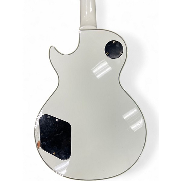 Used Epiphone Les Paul Custom Alpine White Solid Body Electric Guitar