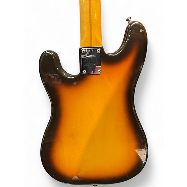 Used Squier bullet bass 2 Color Sunburst Electric Bass Guitar