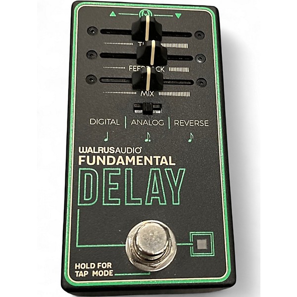 Used Walrus Audio Fundamental Series Delay  Effect Pedal