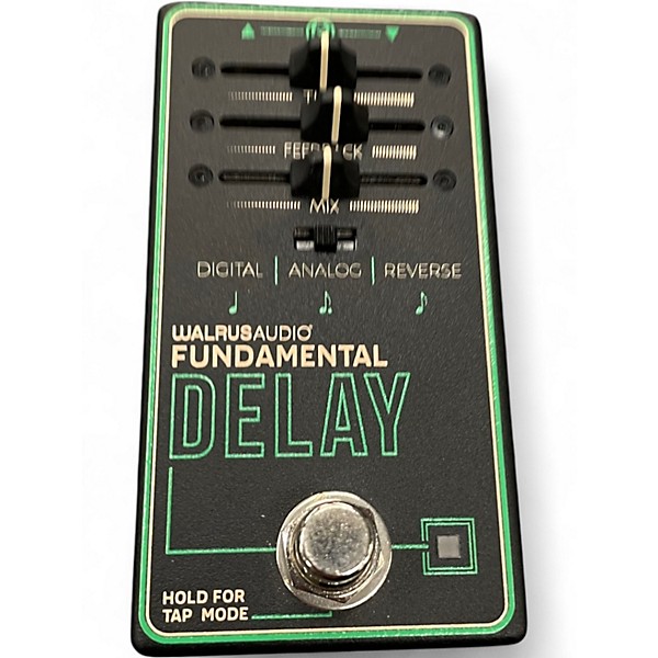 Used Walrus Audio Fundamental Series Delay  Effect Pedal