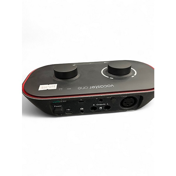 Used Focusrite vocaster one Audio Interface
