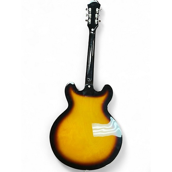 Used Epiphone Casino 2 Color Sunburst Hollow Body Electric Guitar