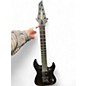 Used Jackson JS22-7 Dinky 7 String Black Solid Body Electric Guitar