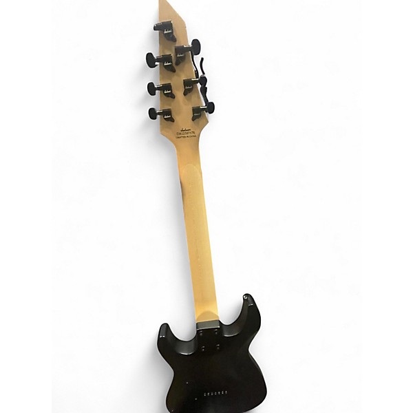 Used Jackson JS22-7 Dinky 7 String Black Solid Body Electric Guitar