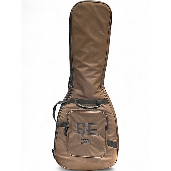 Used PRS SE Custom 24 Black Gold Sunburst Solid Body Electric Guitar