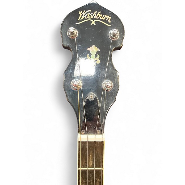 Used Washburn B12 Natural Banjo