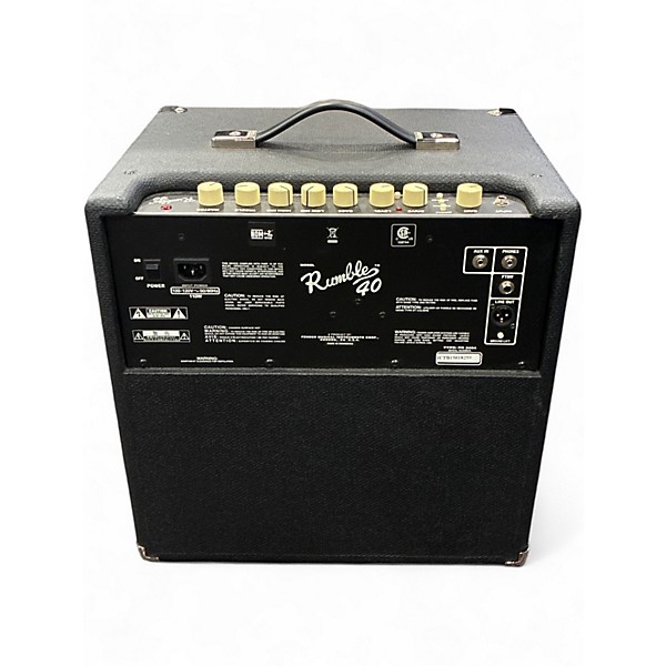 Used Fender Rumble V3 40W 1x10 Bass Combo Amp