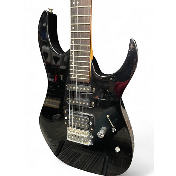 Used Washburn WR120 Black Solid Body Electric Guitar