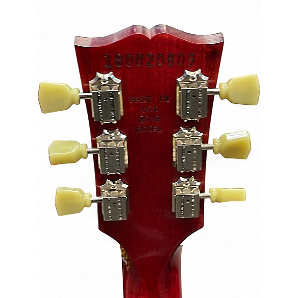 Used 2018 Gibson Les Paul Studio Faded Cherry Solid Body Electric Guitar